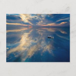 Cartão Postal Reflexões sobre a água
