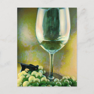 Cartão Postal Reflexões sobre o vinho