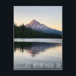 Cartão Postal Reflexões sobre Sunrise do Monte Hood Oregon<br><div class="desc">Olá! Espero que goste desta foto que eu capturei nas minhas viagens. Sinta-se livre para adicionar seu próprio texto! Procure mais no meu compro.</div>