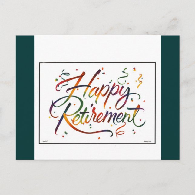 Cartão Postal Reforma Feliz (Frente)