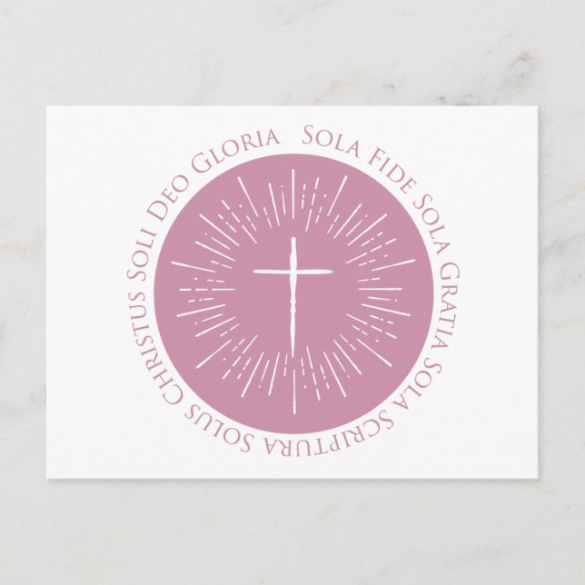 Cartão Postal Reformation Anniversary 500 Years 1517 - 2017 (Frente)