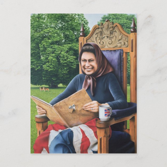 Cartão Postal Refugiados da Inglaterra 1975 (Frente)