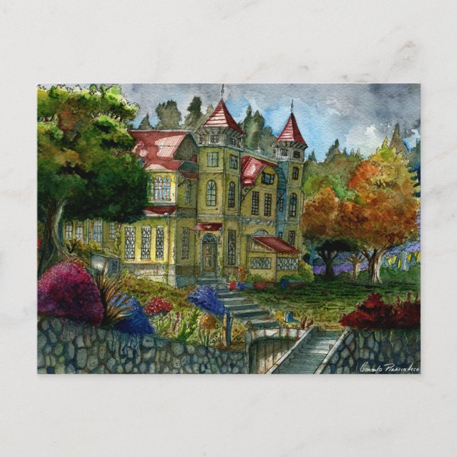 Cartão Postal Refugio del escritor  (Frente)