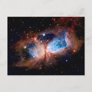 Cartão Postal Região de Formação Estelar S106 - Foto do Telescóp
