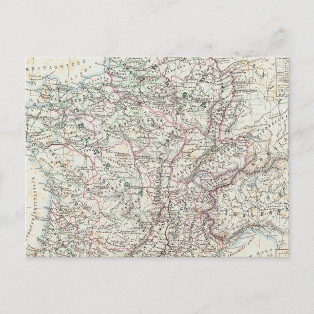 Cartão Postal Região de Paris França (Frente)