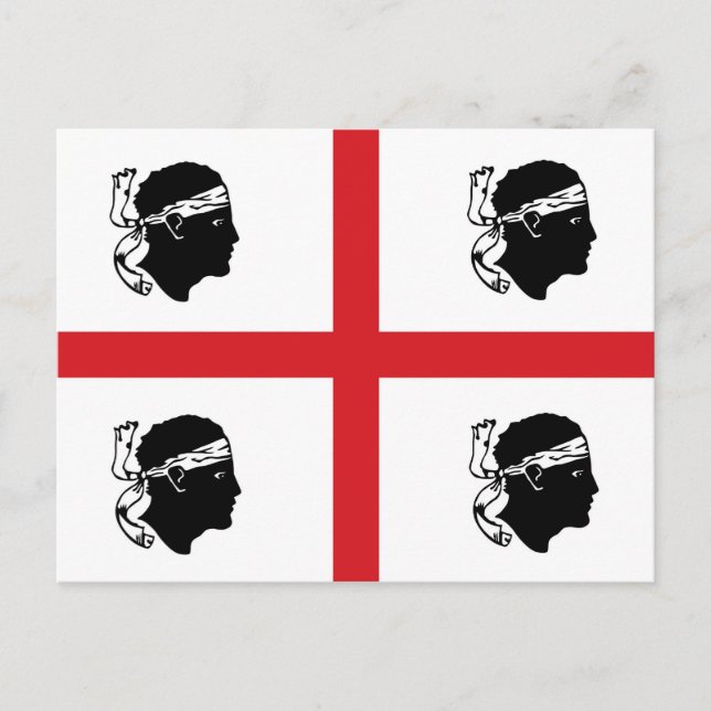 Cartão Postal região insular étnica da sardinha (Frente)