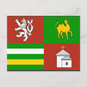 Cartão Postal Região Plzen, checo