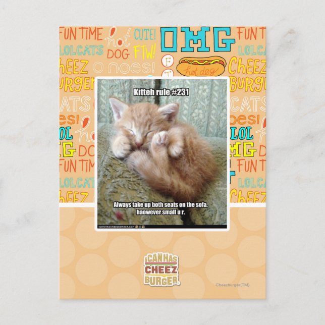 Cartão Postal Regra de Kit nº 231 (Frente)