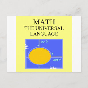 Cartão Postal regras matemáticas