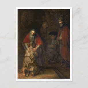 Cartão Postal Regresso do Filho Prodígio, c.1668-69