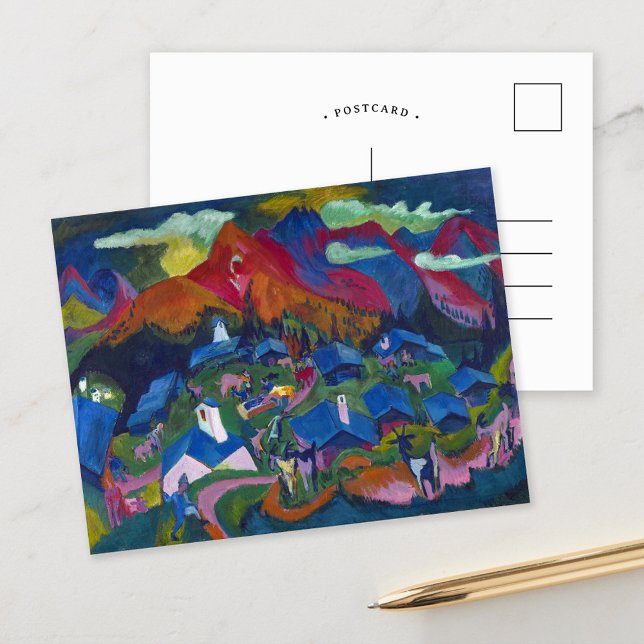 Cartão Postal Regresso dos animais | Ernst Ludwig Kirchner (Criador carregado)