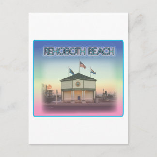 Cartão Postal Rehoboth Beach Delaware - Cena Ave Rehoboth