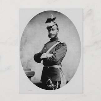 Cartão Postal Rei Alfonso XII da Espanha