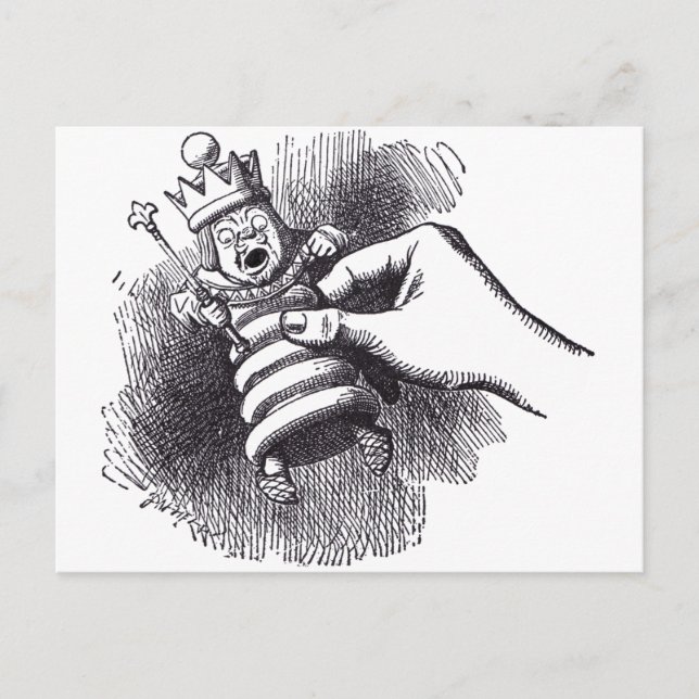 Cartão Postal Rei Branco (Frente)