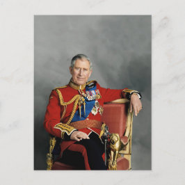 Cartão Postal Rei Charles III