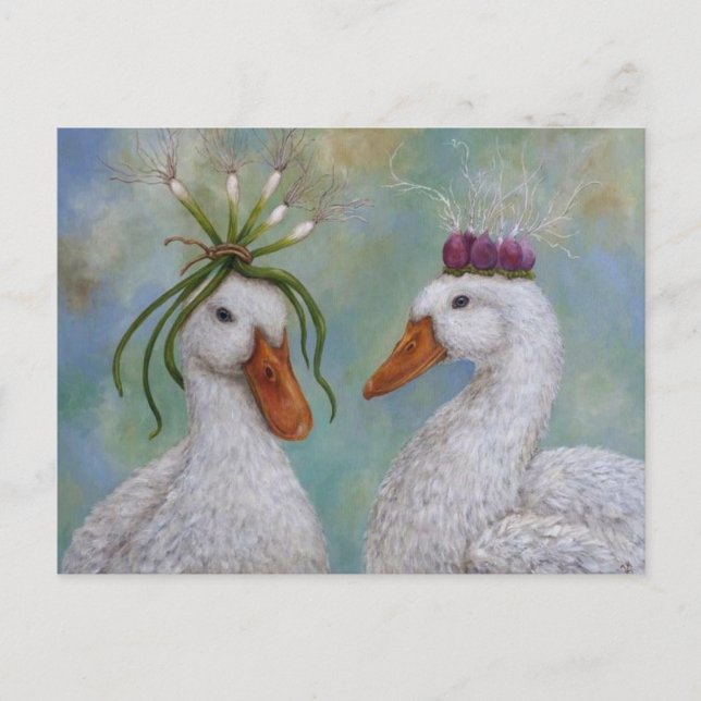 Cartão postal - Rei e Rainha (Frente)