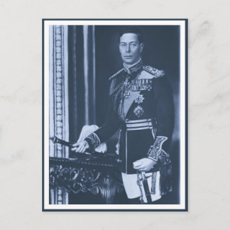 Cartão Postal Rei George VI do Reino Unido