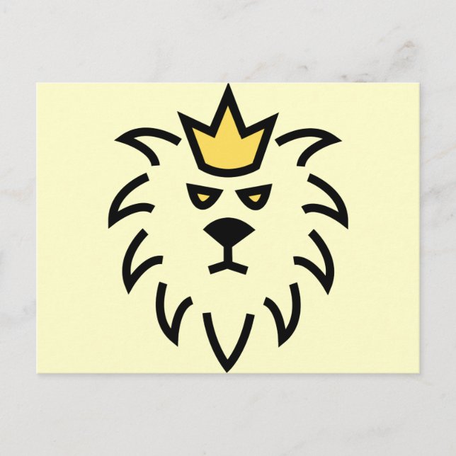 Cartão Postal Rei Leão. (Frente)
