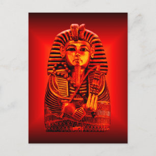 Cartão Postal Rei Vermelho Tut #2