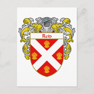 Cartão Postal Reid Casaco de Braços (Mantled)
