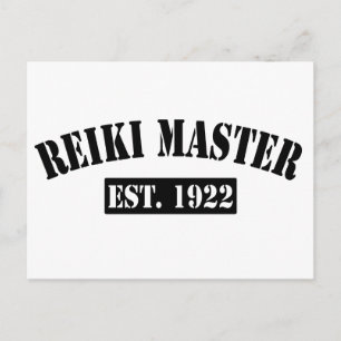 Cartão Postal Reiki Master