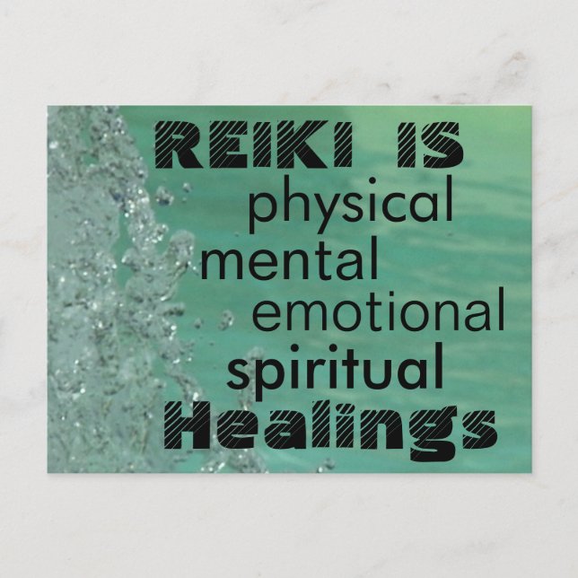 Cartão Postal Reiki São Cura (Frente)