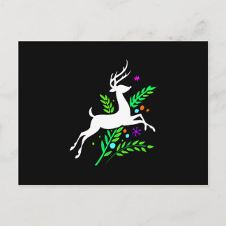 Cartão Postal Reindeer
