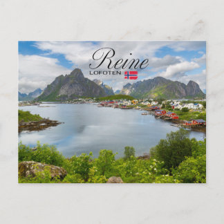 Cartão Postal Reine auf den Lofoten