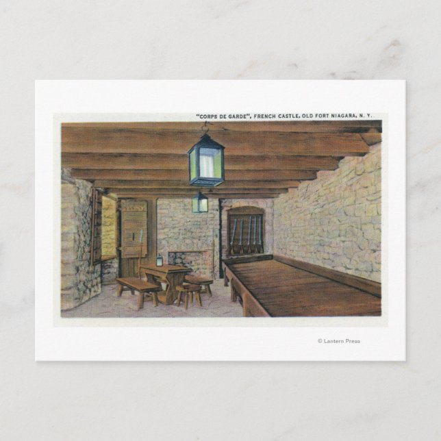 Cartão Postal Reino Unido, Barramentos Franceses, Powder Magazin (Frente)