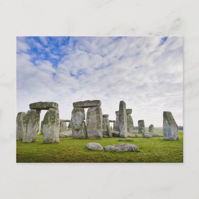 Cartão Postal Reino Unido, Stonehenge (Frente)