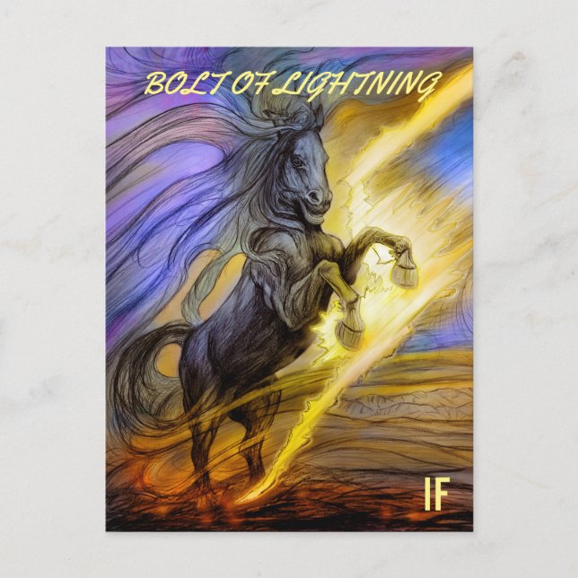 Cartão postal Relâmpago por Mike Winterbauer (Frente)