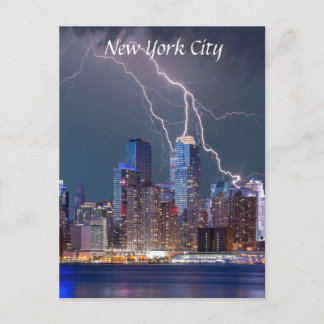 Cartão Postal Relâmpago sobre Nova Iorque