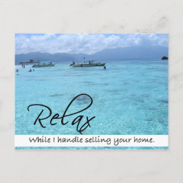 Cartão postal RELAX Real Estate