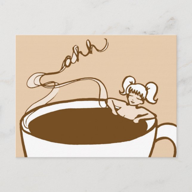 Cartão Postal Relaxamento com Cacau (Frente)