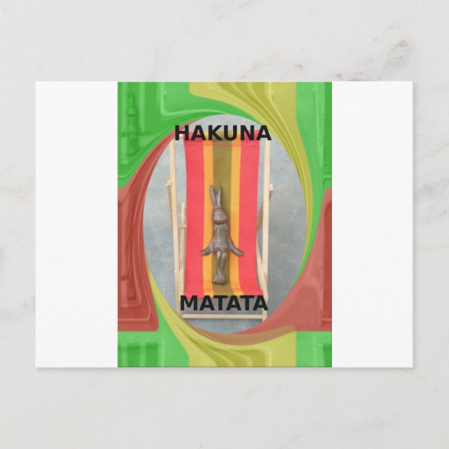 Cartão Postal Relaxando o Design de Trabalho de arte de vetor de (Frente)