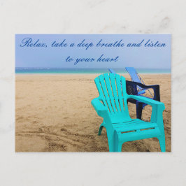 Cartão Postal Relaxe