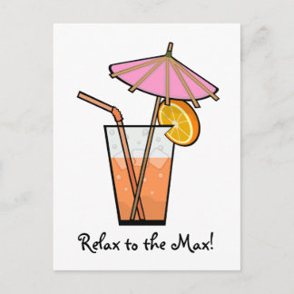 Cartão Postal Relaxe Ao Máximo!
