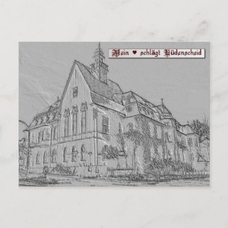 Cartão Postal Reliefpostkarte von Lüdenscheid "Altes Amtshaus"