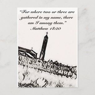 Cartão Postal Religioso