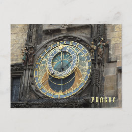 Cartão Postal Relógio Astronômico de Praga