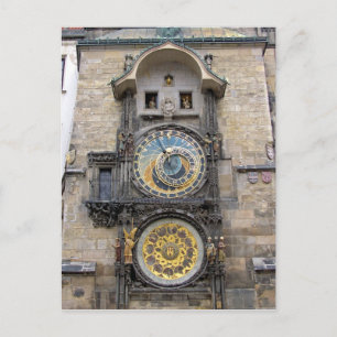Cartão Postal Relógio Astronômico ou Praga Orloj