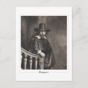 Cartão Postal Rembrandt van Rijn #129 - Belas Artes