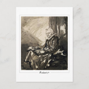 Cartão Postal Rembrandt van Rijn #147 - Arte Refinada