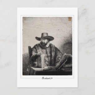 Cartão Postal Rembrandt van Rijn #153 - Belas Artes