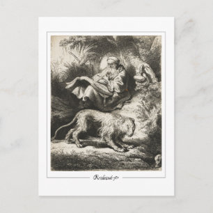Cartão Postal Rembrandt van Rijn #183 - Belas Artes