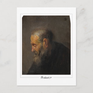Cartão Postal Rembrandt van Rijn #19 - Belas Artes