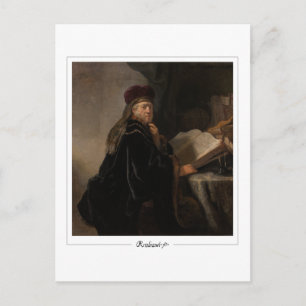 Cartão Postal Rembrandt van Rijn #1 - Belas Artes