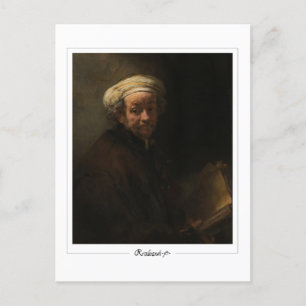 Cartão Postal Rembrandt van Rijn #373 - Belas Artes