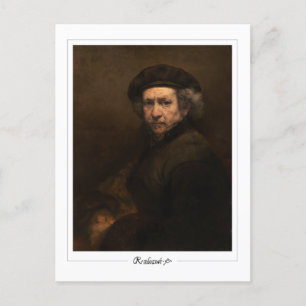Cartão Postal Rembrandt van Rijn #543 - Belas Artes