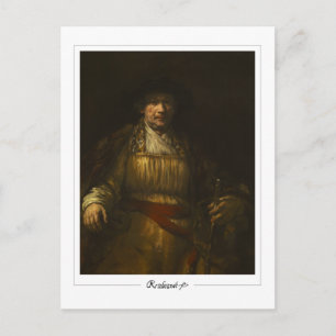 Cartão Postal Rembrandt van Rijn #71 - Arte Fina